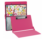 WhiteCoat Clipboard® - Pink Child Life Specialist Edition